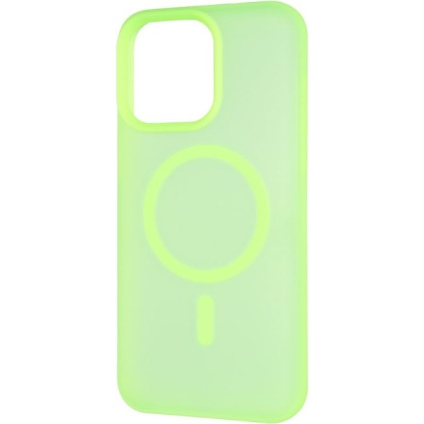 Фото - Чехол для смартфона Gelius AirLight (MagSafe) for iPhone 15 Pro Max Fluorescent Green (102513)