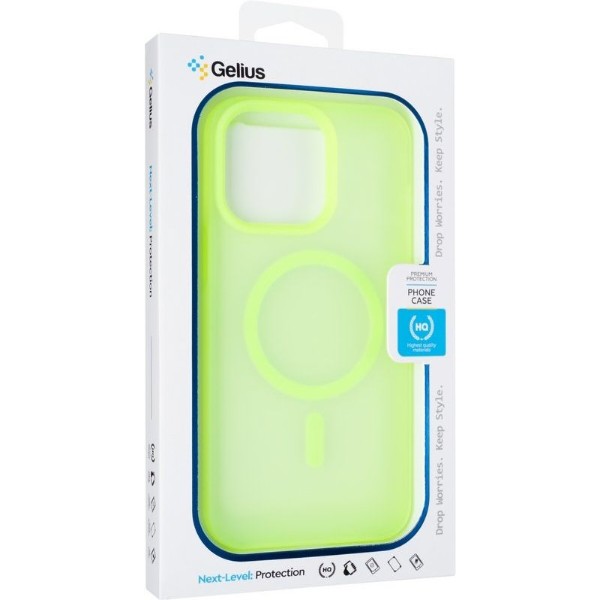 Фото - Чехол для смартфона Gelius AirLight (MagSafe) for iPhone 15 Pro Max Fluorescent Green (102513)
