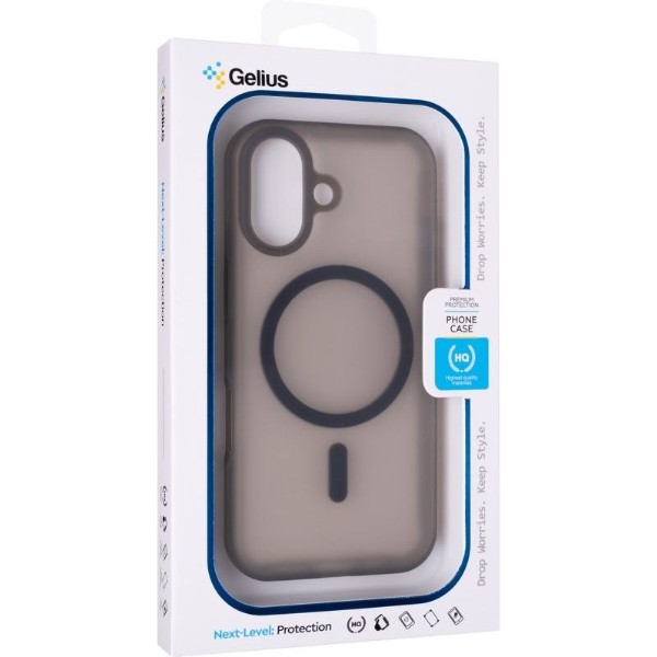 Фото - Чехол для смартфона Gelius AirLight (MagSafe) for iPhone 17 Black (102525)