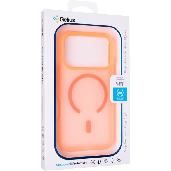 Фото - Чохол для смартфону Gelius AirLight (MagSafe) for iPhone 17 Pro Orange (102529)