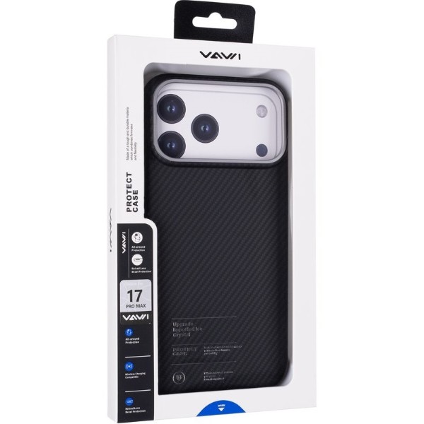 Фото - Чехол для смартфона Gelius Kevlar Case (MagSafe) for iPhone 17 Pro Black (102764)