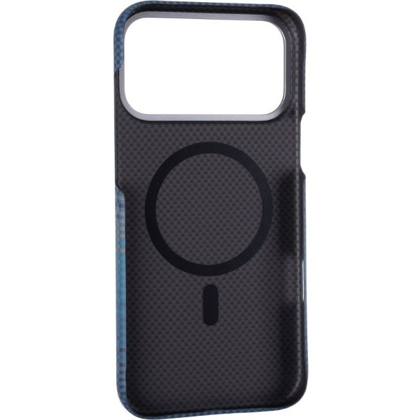 Фото - Чохол для смартфону Gelius Kevlar Case (MagSafe) for iPhone 17 Pro Max Blue (102765)
