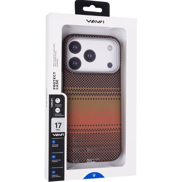 Фото - Чохол для смартфону Gelius Kevlar Case (MagSafe) for iPhone 17 Pro Sunset (102763)