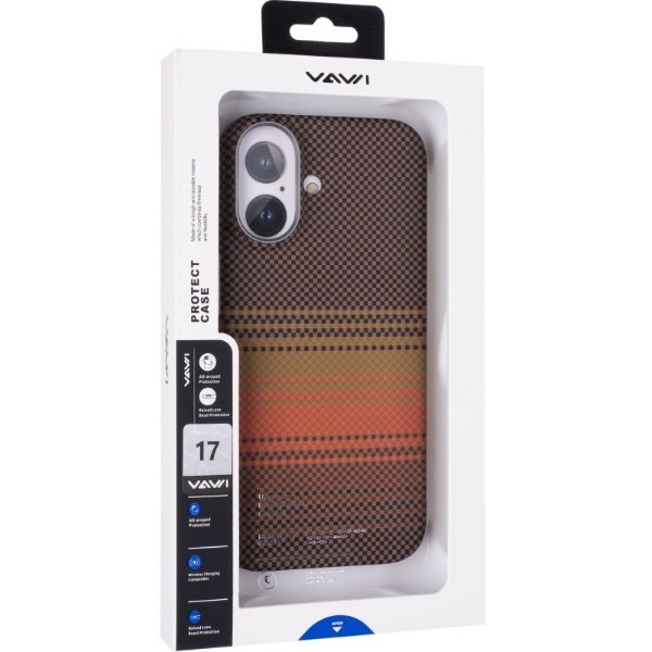 Фото - Чохол для смартфону Gelius Kevlar Case (MagSafe) for iPhone 17 Sunset (102760)