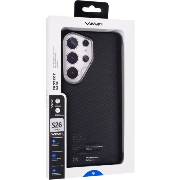 Фото - Чехол для смартфона Gelius Kevlar Case (MagSafe) for Samsung S26 Ultra Black (102770)