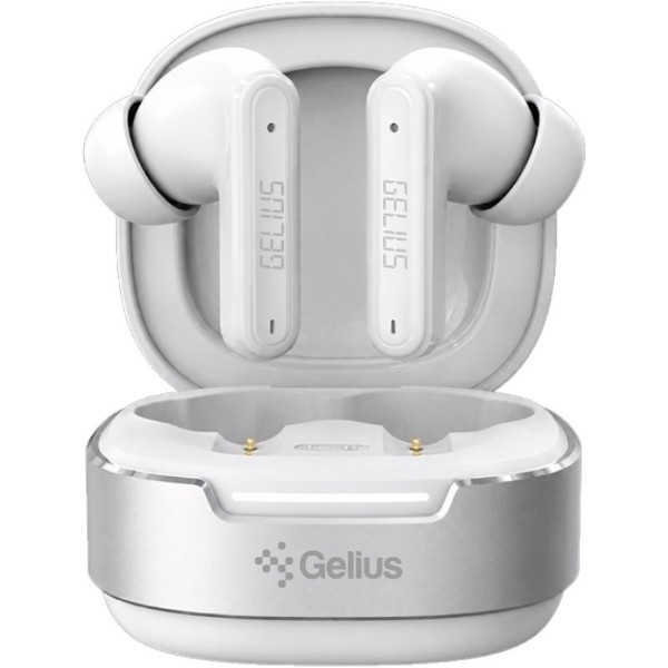 Фото - Наушники вкладыши беспроводные TWS Gelius KRAZI series Hybrid GP-TWS026 White (102881)