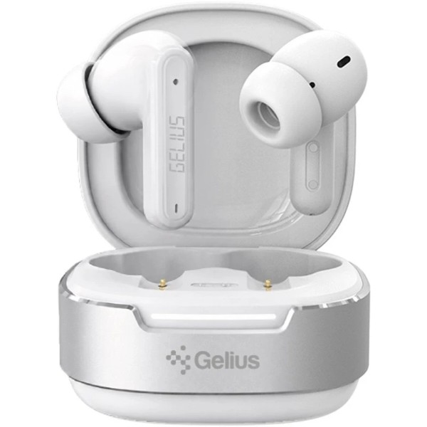 Фото - Наушники вкладыши беспроводные TWS Gelius KRAZI series Hybrid GP-TWS026 White (102881)
