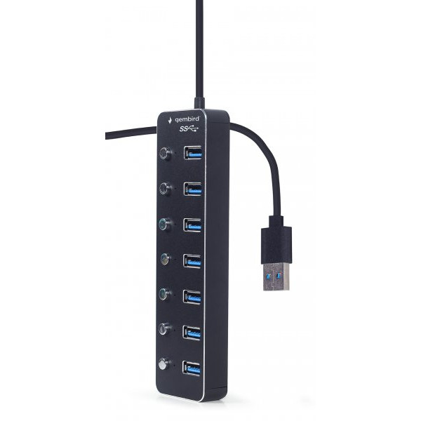 Фото - Хаб USB Gembird UHB-U3P7P-01