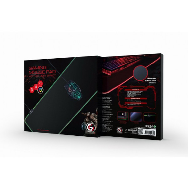 Фото - Коврик для мыши Gembird MP-GAMELED-L