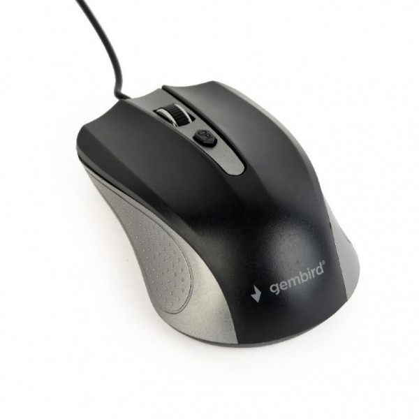 Фото - Мышь проводная Gembird MUS-4B-01-GB Black/Grey USB