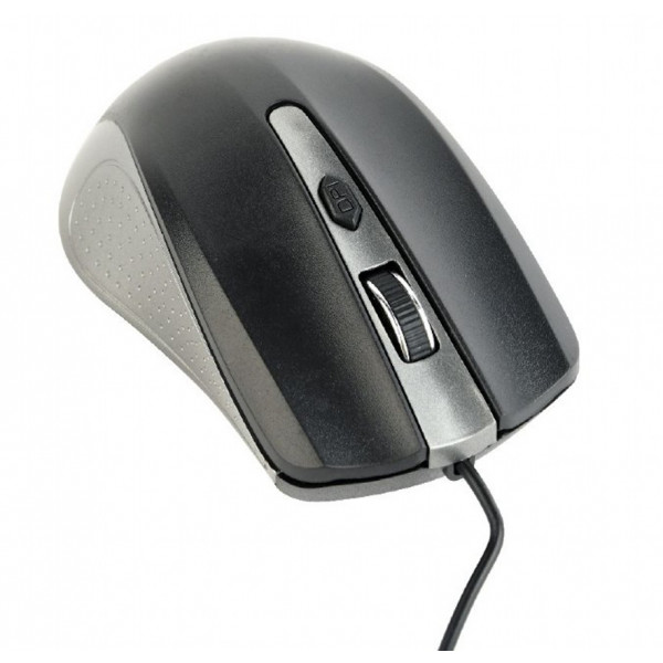Фото - Мышь проводная Gembird MUS-4B-01-GB Black/Grey USB