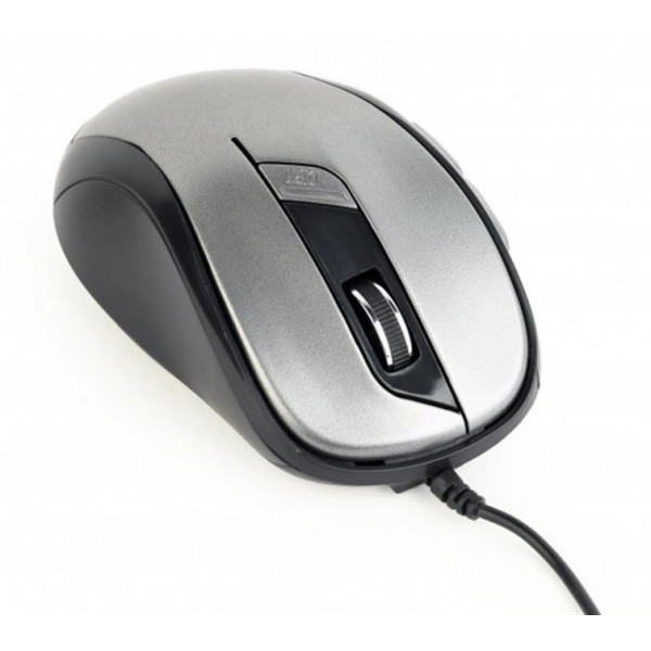 Фото - Мышь проводная Gembird MUS-6B-01-BG Black/Grey USB