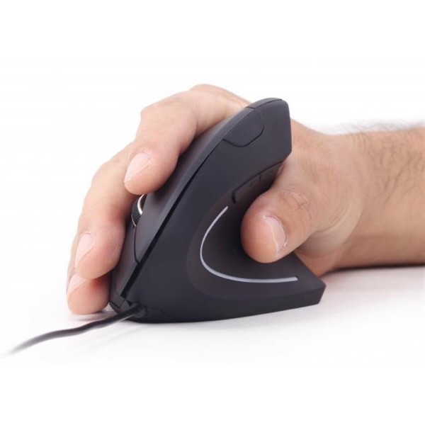 Фото - Мікропошкодження - Миша дротова Gembird MUS-ERGO-01 Black USB