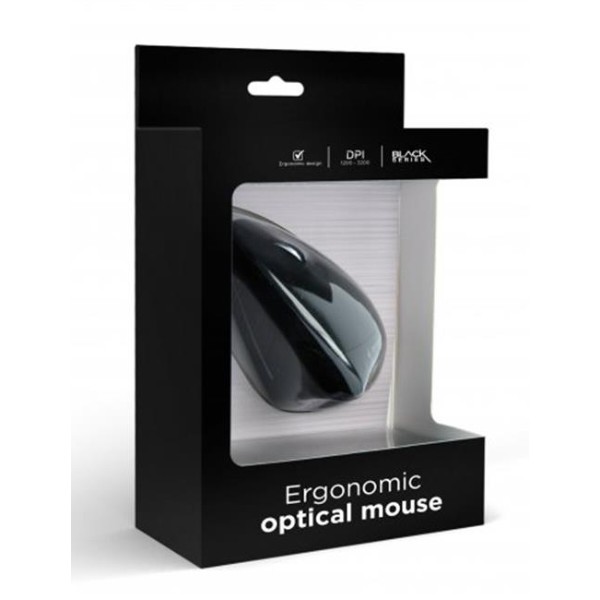 Фото - Мікропошкодження - Миша дротова Gembird MUS-ERGO-01 Black USB