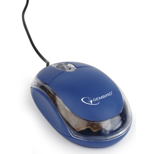 Фото - Мышь проводная Gembird MUS-U-01-BT Blue USB