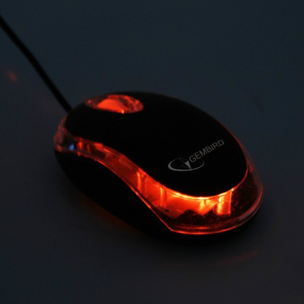 Фото - Мышь проводная Gembird MUS-U-01-BT Blue USB