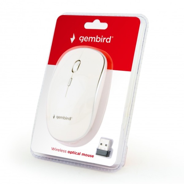 Фото - Мышь беспроводная Gembird MUSW-4B-01-W
