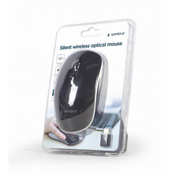 Фото - Уценка - Мышь беспроводная Gembird MUSW-4BSC-01 Black
