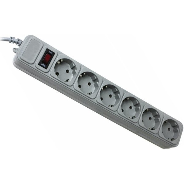 Фото - Сетевой фильтр Gembird Power Cube 6 розеток 3m (SPG6-G-10G)