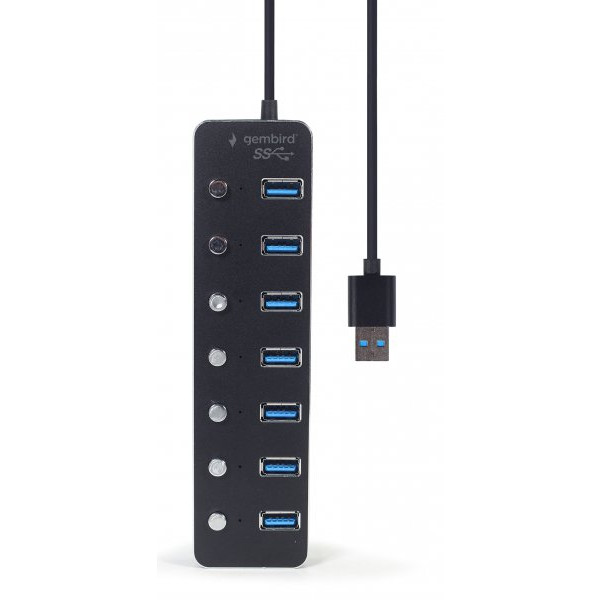 Фото - Хаб USB Gembird UHB-U3P7P-01
