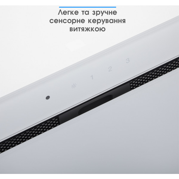 Фото - Витяжка вбудована ELEYUS GEMINI 700 LED 52 WH