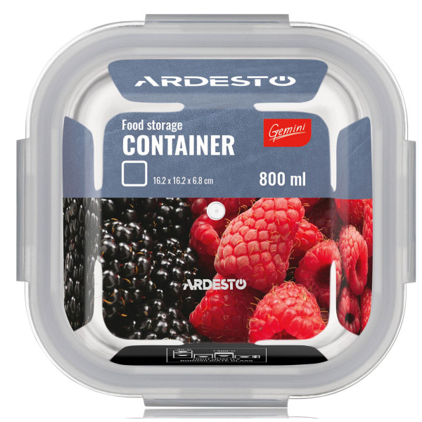Фото - Ємність для зберігання Ardesto Gemini 0.8 л (AR1280BSQ)