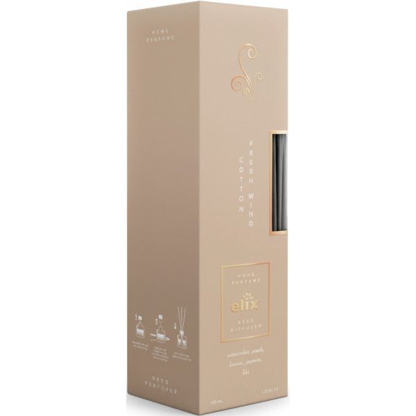 Фото - Аромадифузор Elix Cotton&Fresh Wind 100 мл (5902315539433)