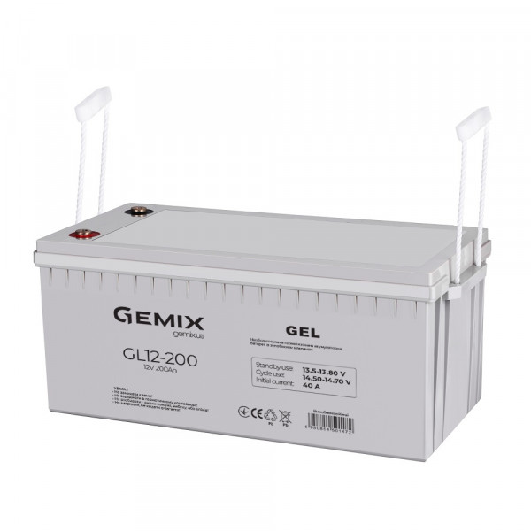 Фото - Аккумулятор для ИБП Gemix GL12-200