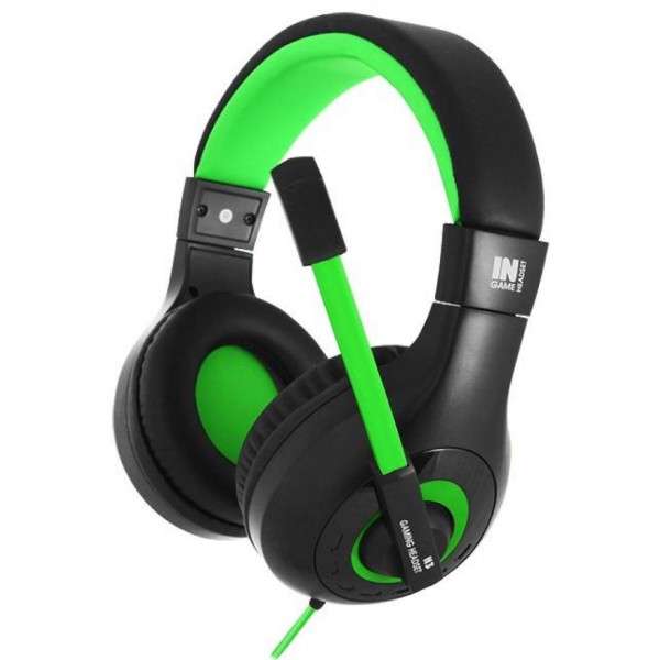 Фото - Гарнитура проводная игровая Gemix N3 Black-Green (04300109) Фото - Гарнитура проводная игровая Gemix N3 Black-Green (04300109)