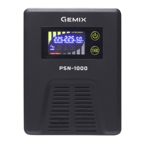 Фото - Джерело безперебійного живлення Gemix PSN-1000