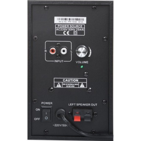 Фото - Комп'ютерна акустика звичайна 2.0 Gemix TF-5 black