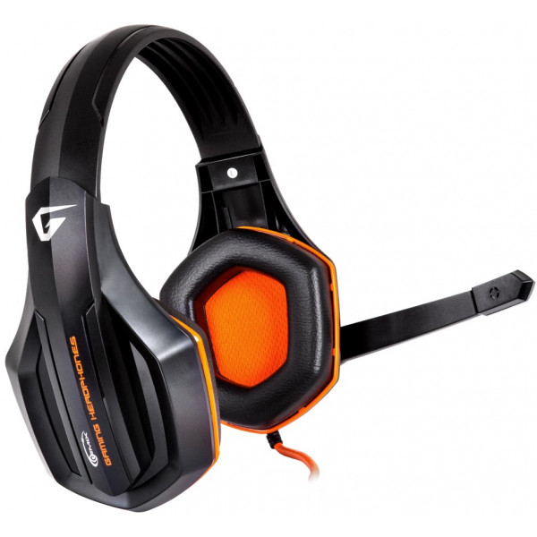 Фото - Гарнітура дротова ігрова Gemix W-330 Black-Orange