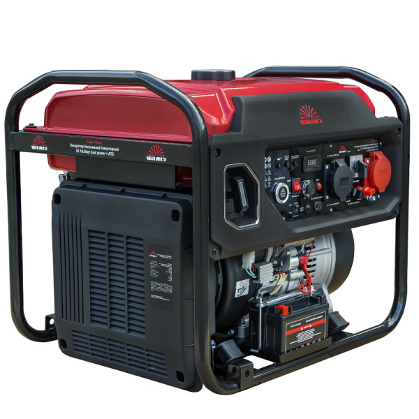 Фото - Генератор бензиновий VITALS IG 10.0bat dual power + ATS