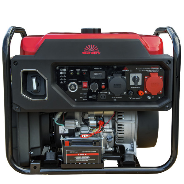 Фото - Генератор бензиновий VITALS IG 10.0bat dual power + ATS