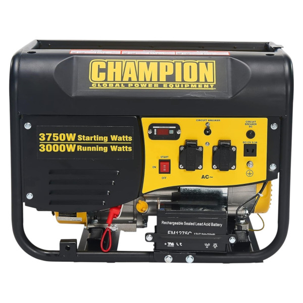 Фото - Генератор бензиновий Champion CPG4000E1-EU