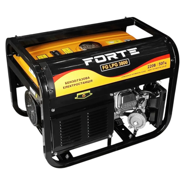 Фото - Генератор двопаливний Forte FG LPG 3800