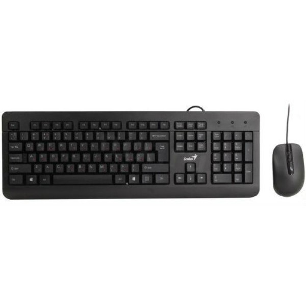 Фото - Мікропошкодження - Клавіатура+миша Genius KM-160 USB Black Ukr (31330001419)
