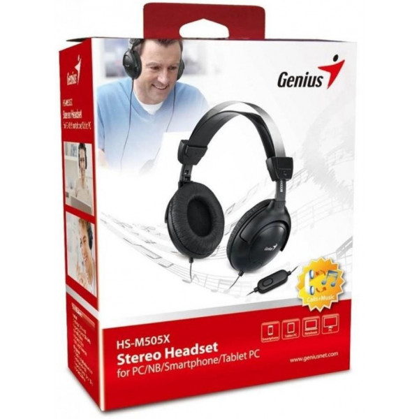 Фото - Гарнітура дротова Genius HS-505X (31710058101)