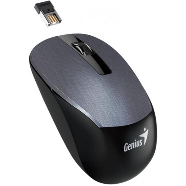 Фото - Мышь беспроводная Genius NX-7015 Iron Grey UKR (31030015400)