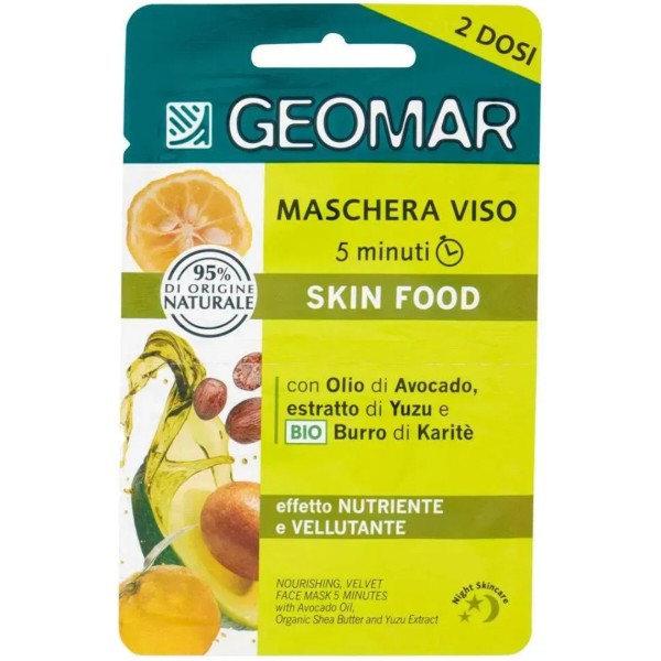 Фото - Маска для обличчя GEOMAR Nourishing, Velvet Face Mask (115591/114991) Фото - Маска для обличчя GEOMAR Nourishing, Velvet Face Mask (115591/114991)
