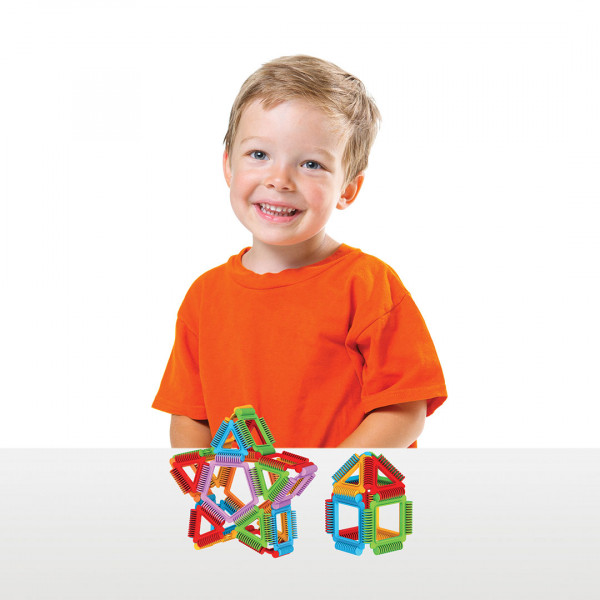 Фото - Пластиковий конструктор dede Фігури 96 елементи (03896)