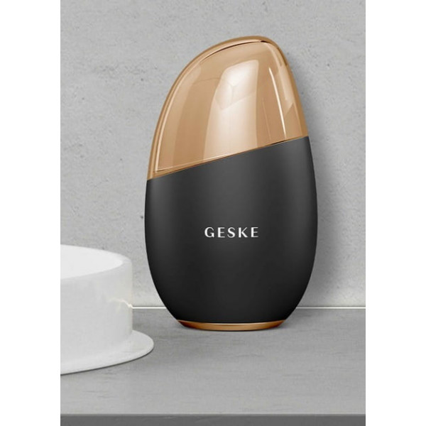 Фото - Масажер для обличчя GESKE Cool & Warm Eye and Face Massager 7 в 1 сірий (GK000700GY01)