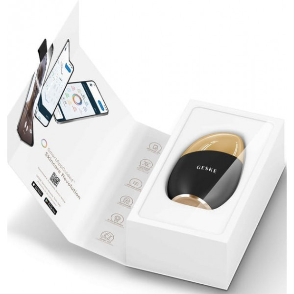 Фото - Масажер для обличчя GESKE Cool & Warm Eye and Face Massager 7 в 1 сірий (GK000700GY01)