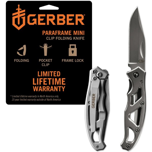 Фото - Нож туристический Gerber Paraframe Mini FE BL (1013954)