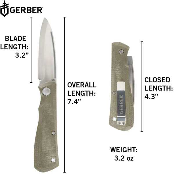Фото - Ніж будівельний Gerber Sharkbelly Fine Edge (1064425)