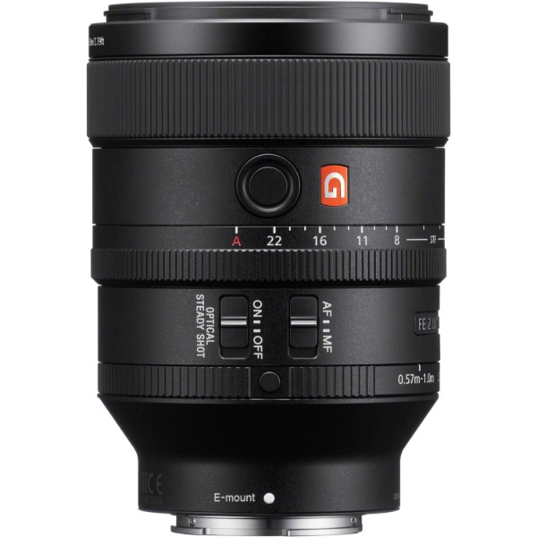 Фото - Об'єктив до фотокамери Sony 100mm f/2.8 STF GM OSS for NEX FF (SEL100F28GM.SYX)