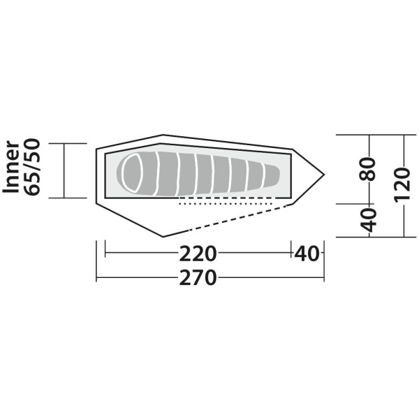 Фото - Палатка Robens Cress 1 Pro (130397)
