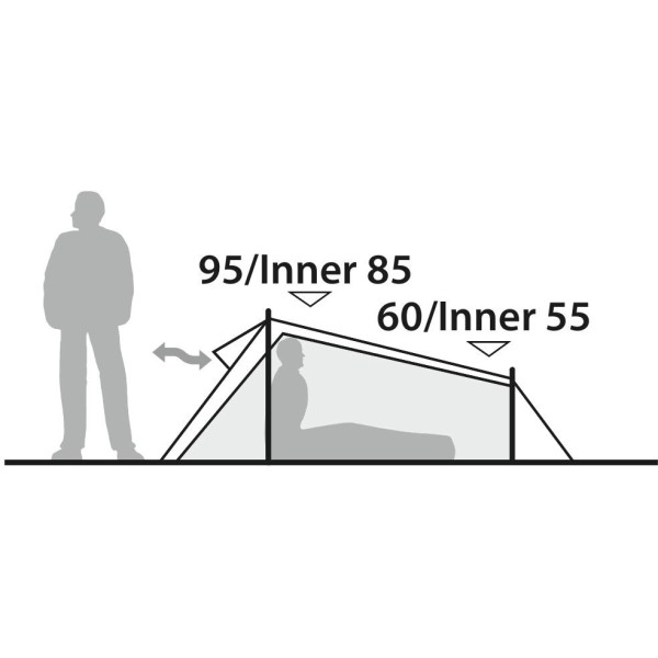 Фото - Палатка Robens Cress 1 Pro (130397)