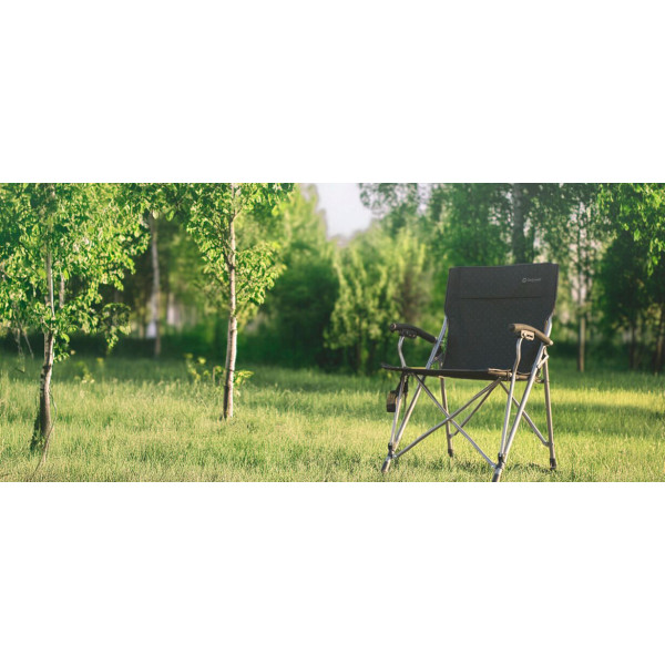 Фото - Складаний стілець Outwell Campo XL Black (470463)