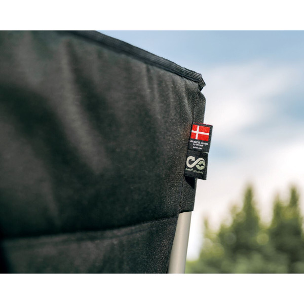 Фото - Складаний стілець Outwell Campo XL Black (470463)